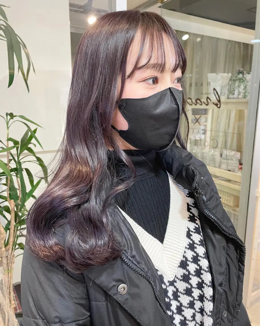ロング 'comma rinkaのヘアスタイル