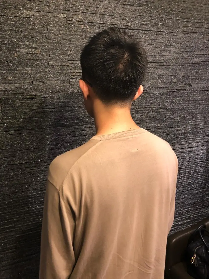 ショート メンズ 木村 りきのヘアスタイル
