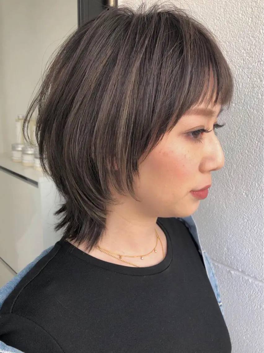 ショート stylist　篠崎 憲一のヘアスタイル
