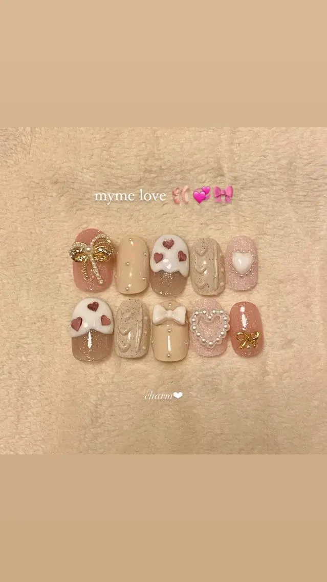ネイル バレンタイン その他(ネイル) nail salon charmのネイルデザイン