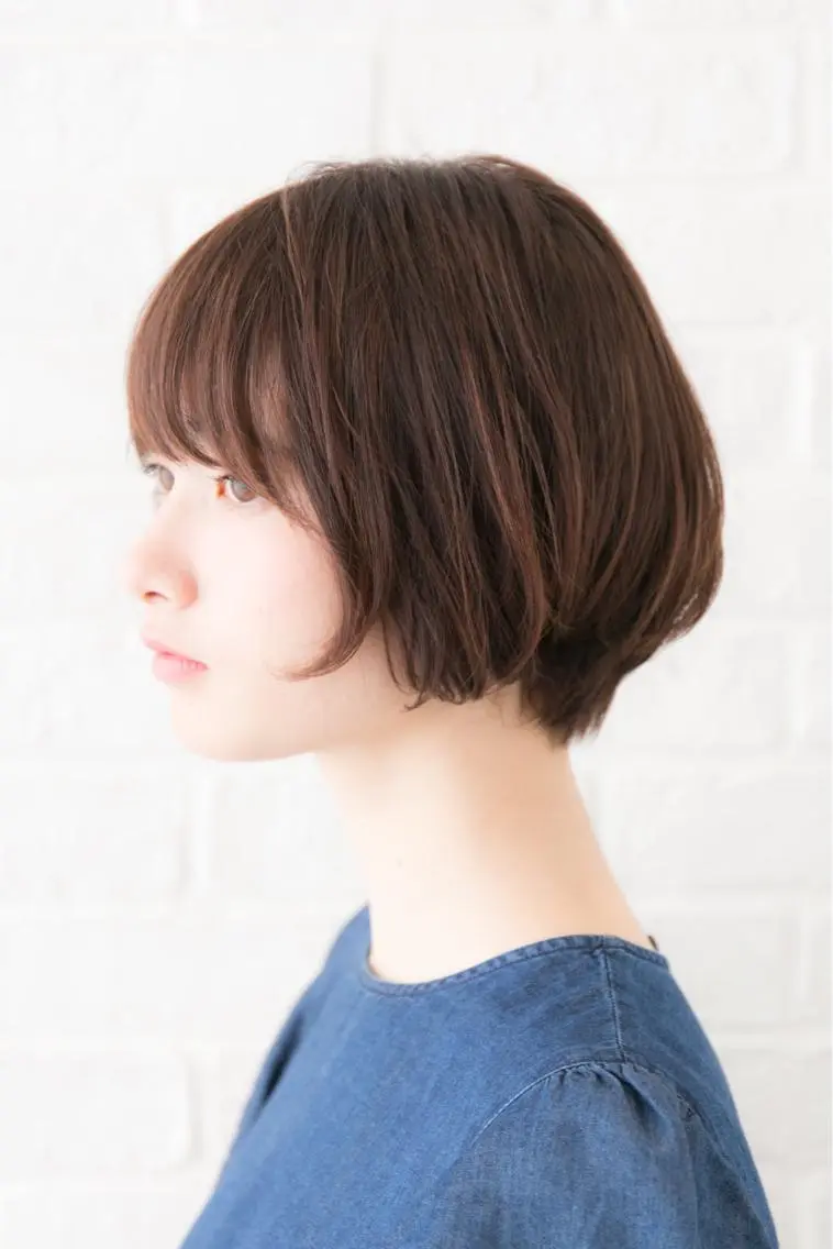 ショート 顔周りカット 似合わせカット ショートヘア 小顔カット カット 井上 美奈子のヘアスタイル
