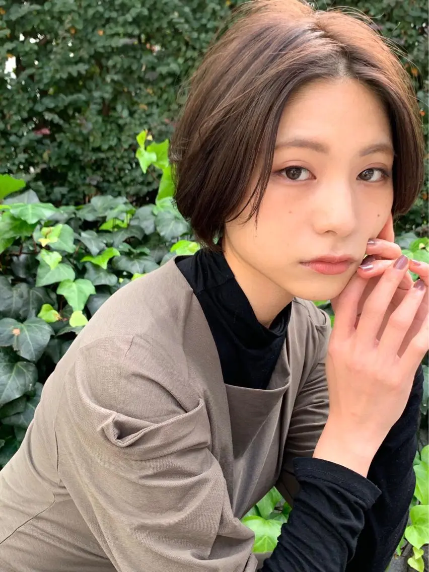 ショート ショートヘア カット ヘアカラー トリートメント Toiro 中目黒のヘアスタイル