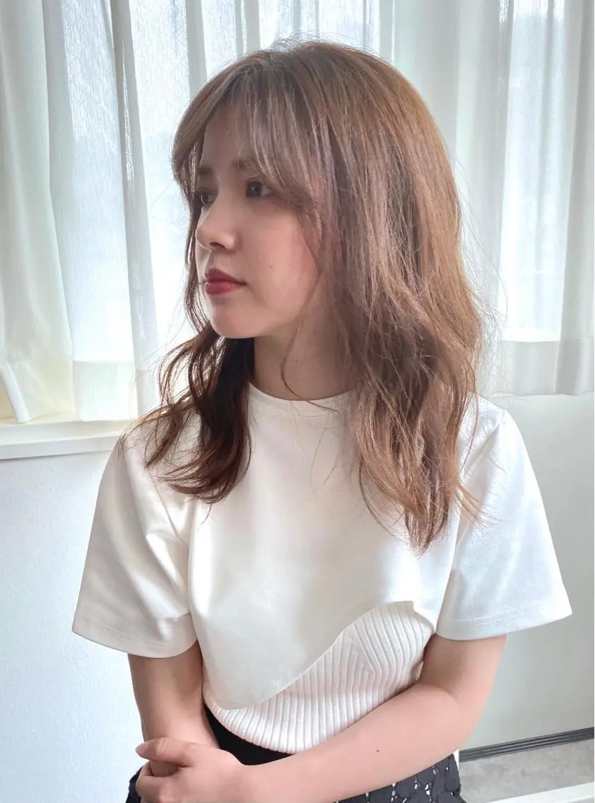 ロング カラー i'll 未空のヘアスタイル