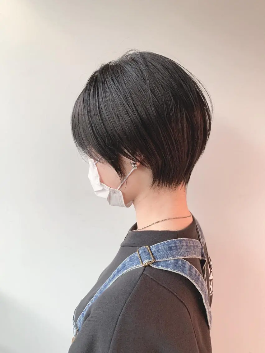 ショート カット ヘアカラー 🇰🇷韓国ヘア特化 ヒロキ🇰🇷のヘアスタイル