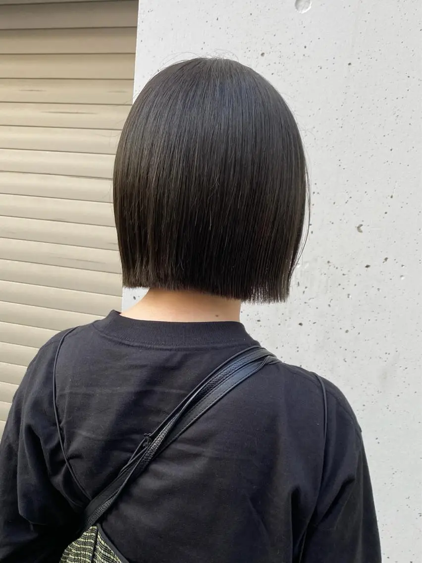 ショート カット 縮毛矯正 ボブ / オージュア 🌸Mikuのヘアスタイル