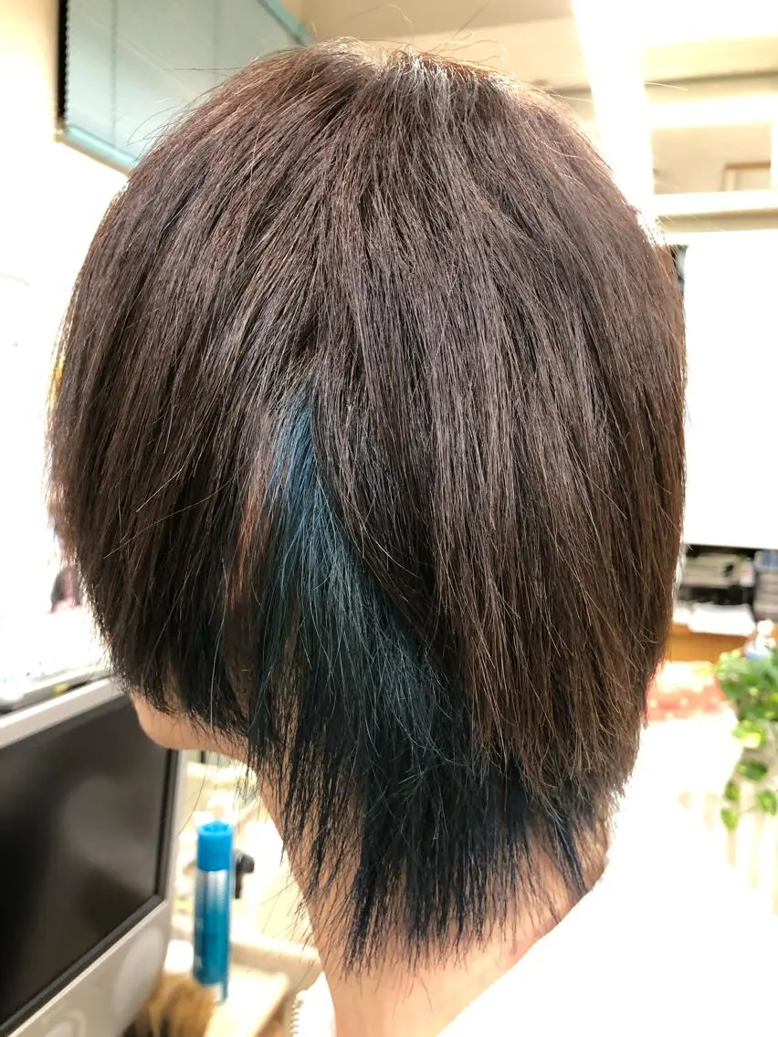 カラー メンズ 石塚 浩のヘアスタイル