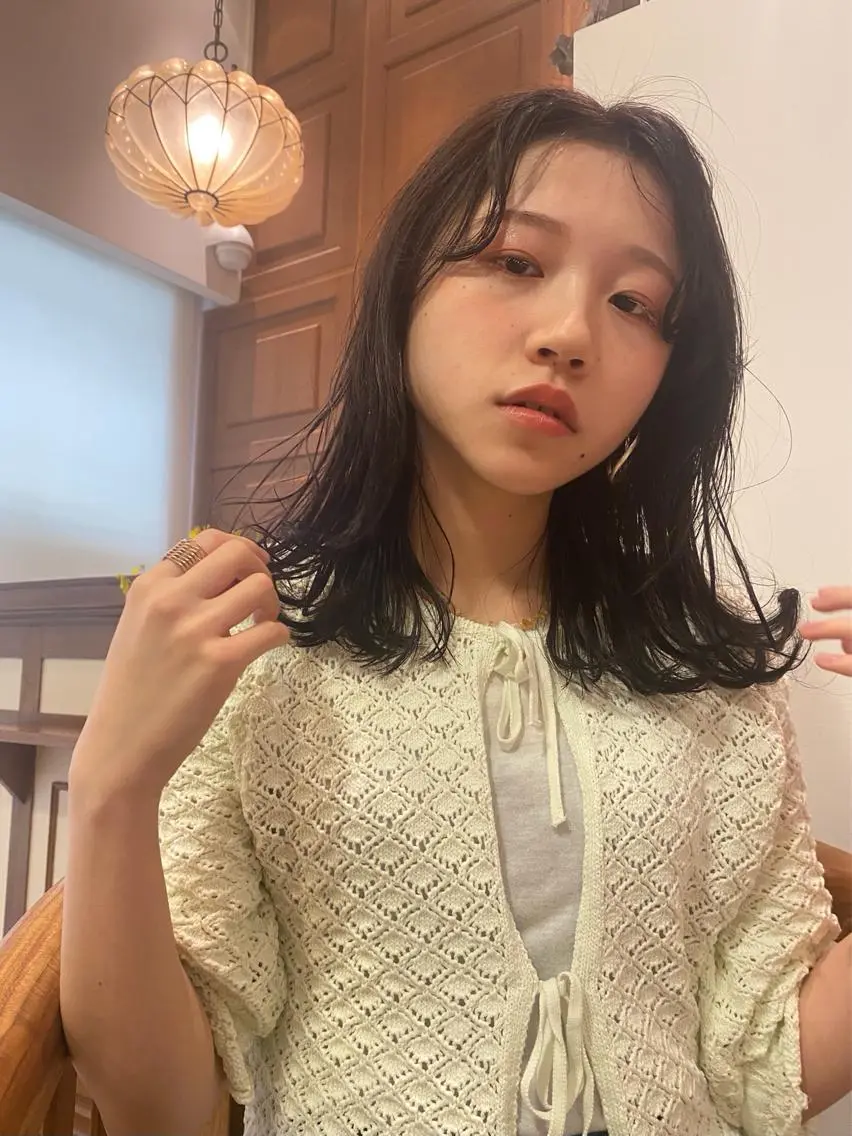 ロング sakamoto sayaのヘアスタイル