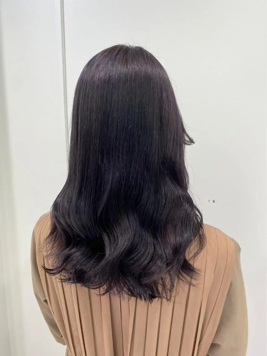 ロング カラー *モデル募集🤍横浜 透明感カラー🫧のヘアスタイル