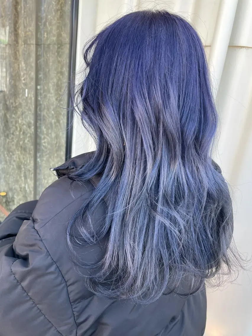 セミロング カラー 田中 沙織のヘアスタイル
