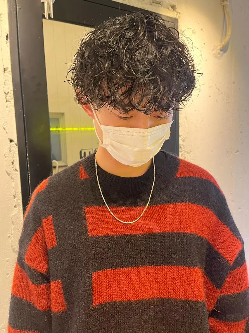 パーマ メンズ パーマ 🎈馬場佑馬/ スパイラルパーマ🎈のヘアスタイル