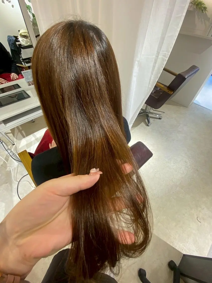 ロング カラー カット ヘアカラー 🎀 マエカワ ユウリ 🎀のマツエク・マツパデザイン