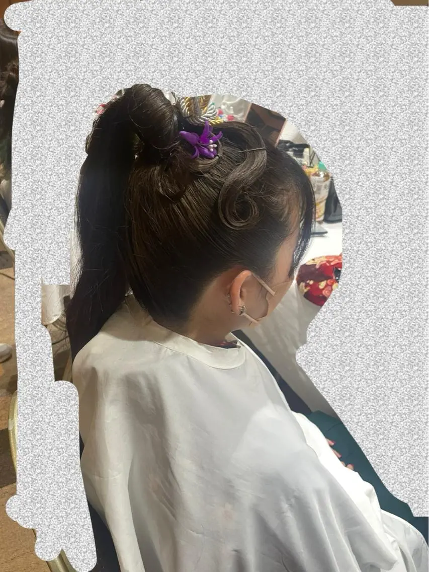 ヘアアレンジ 成人式 卒業式のヘアスタイル 着付け HempBeauty 浅野アサミのヘアスタイル