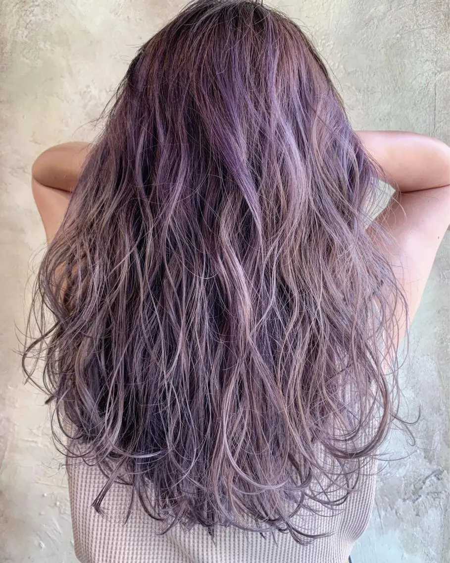 ロング カラー 沖縄東京2拠点美容師 mamicoのヘアスタイル