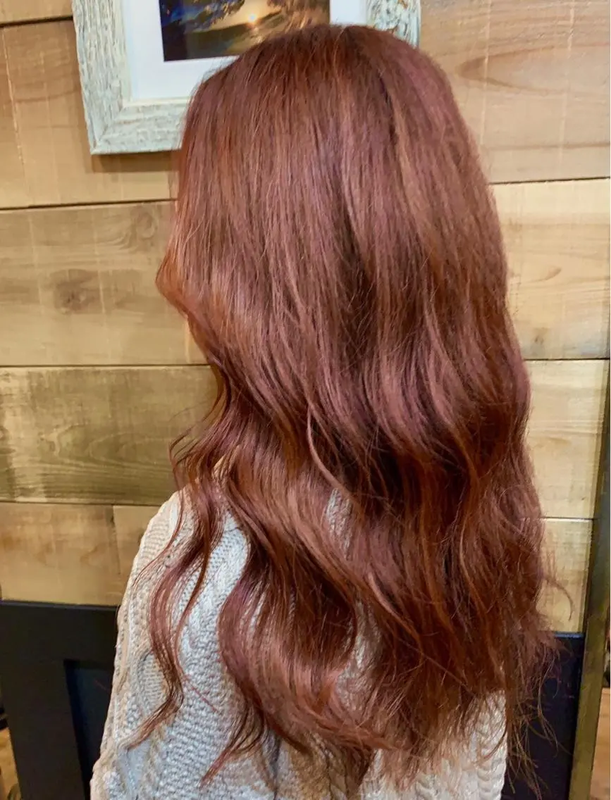 ロング カラー カット ヘアカラー SHIAN 八王子👼鬼塚さやかのヘアスタイル