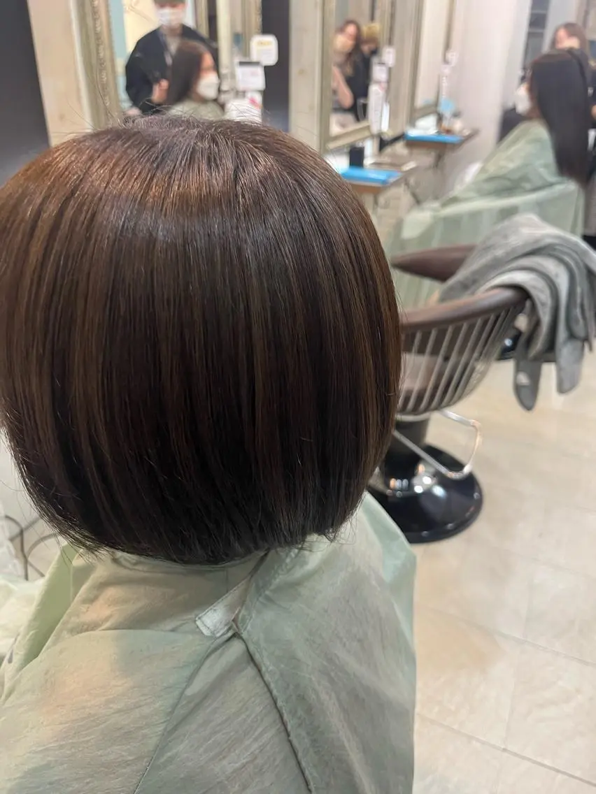 ショート カラー 兒玉/艶カラー/ 髪のお悩み相談😌のヘアスタイル