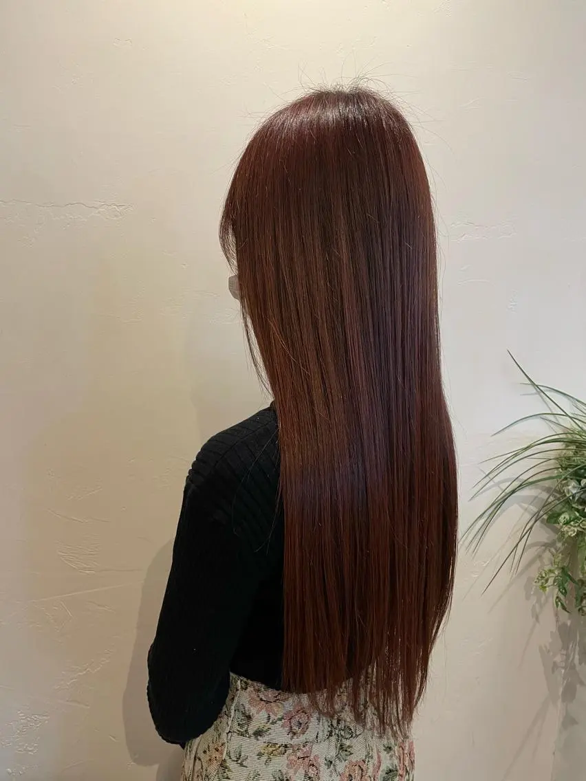 ロング カラー カット ヘアカラー トリートメント AKALA HAIR 西宮店 Juriのヘアスタイル