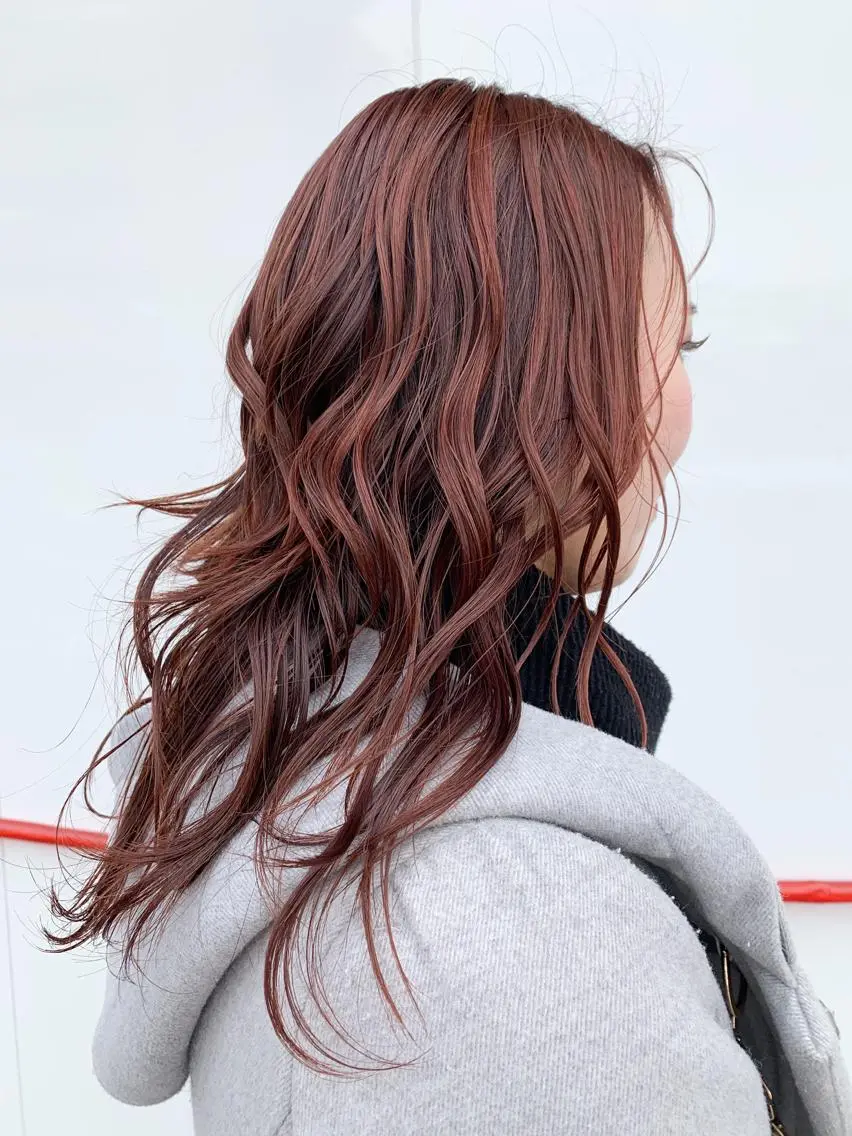 カラー イワタ マハ/ minim hairのヘアスタイル