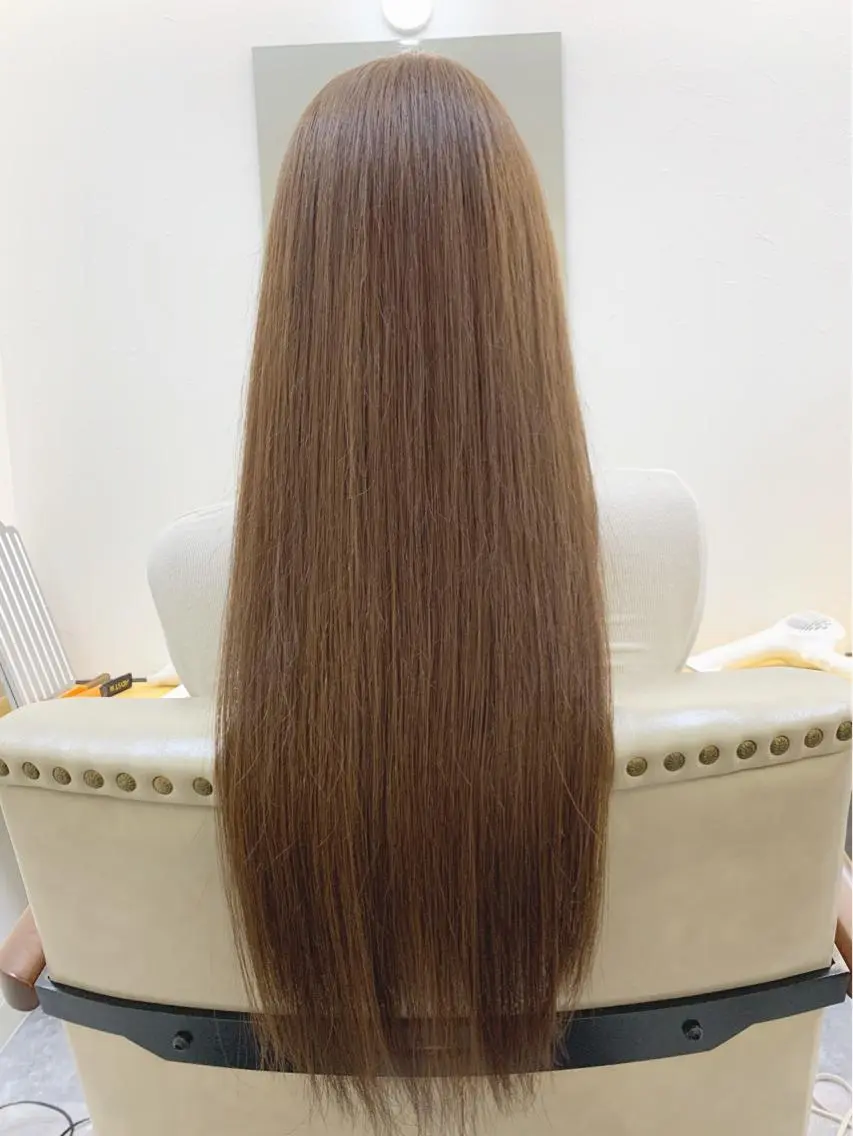 ロング カット 縮毛矯正 H (エイチ) 烏丸御池店のヘアスタイル