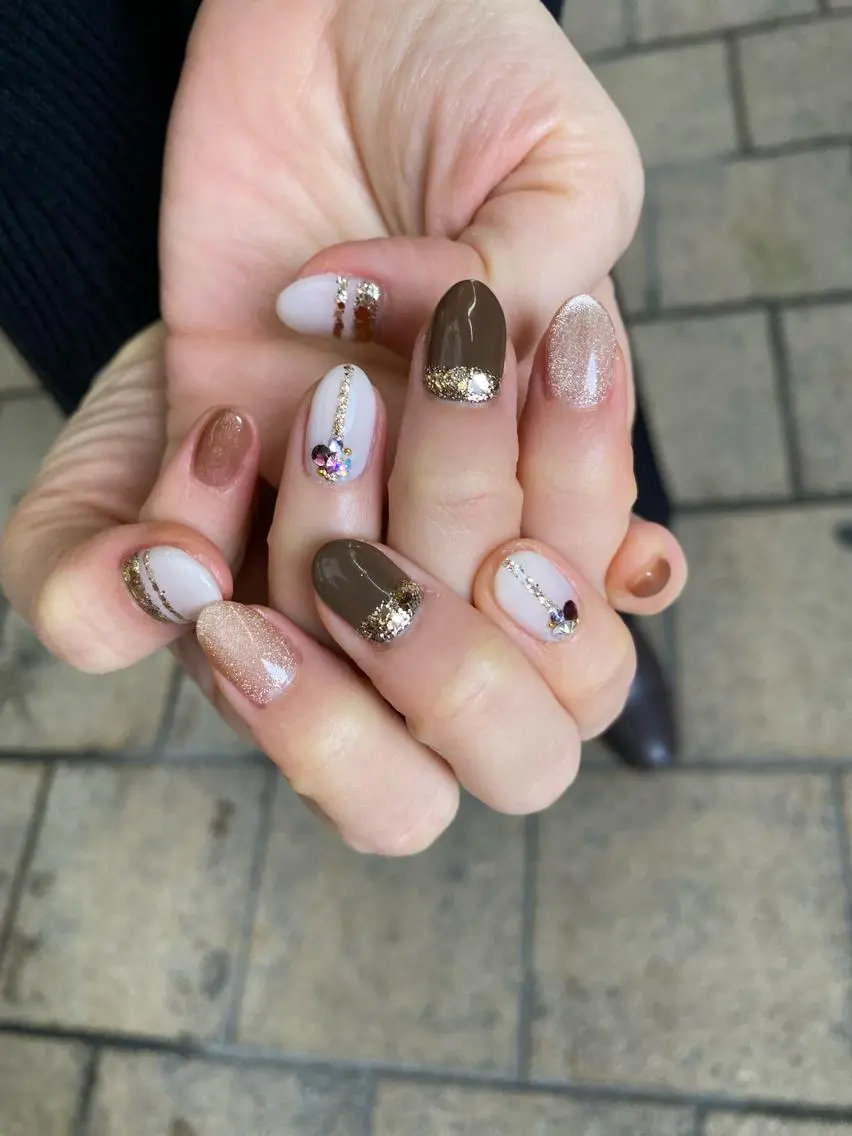 ネイル ハンドネイル nailsalon ∞ ﾐｶﾅﾙ ∞のネイルデザイン