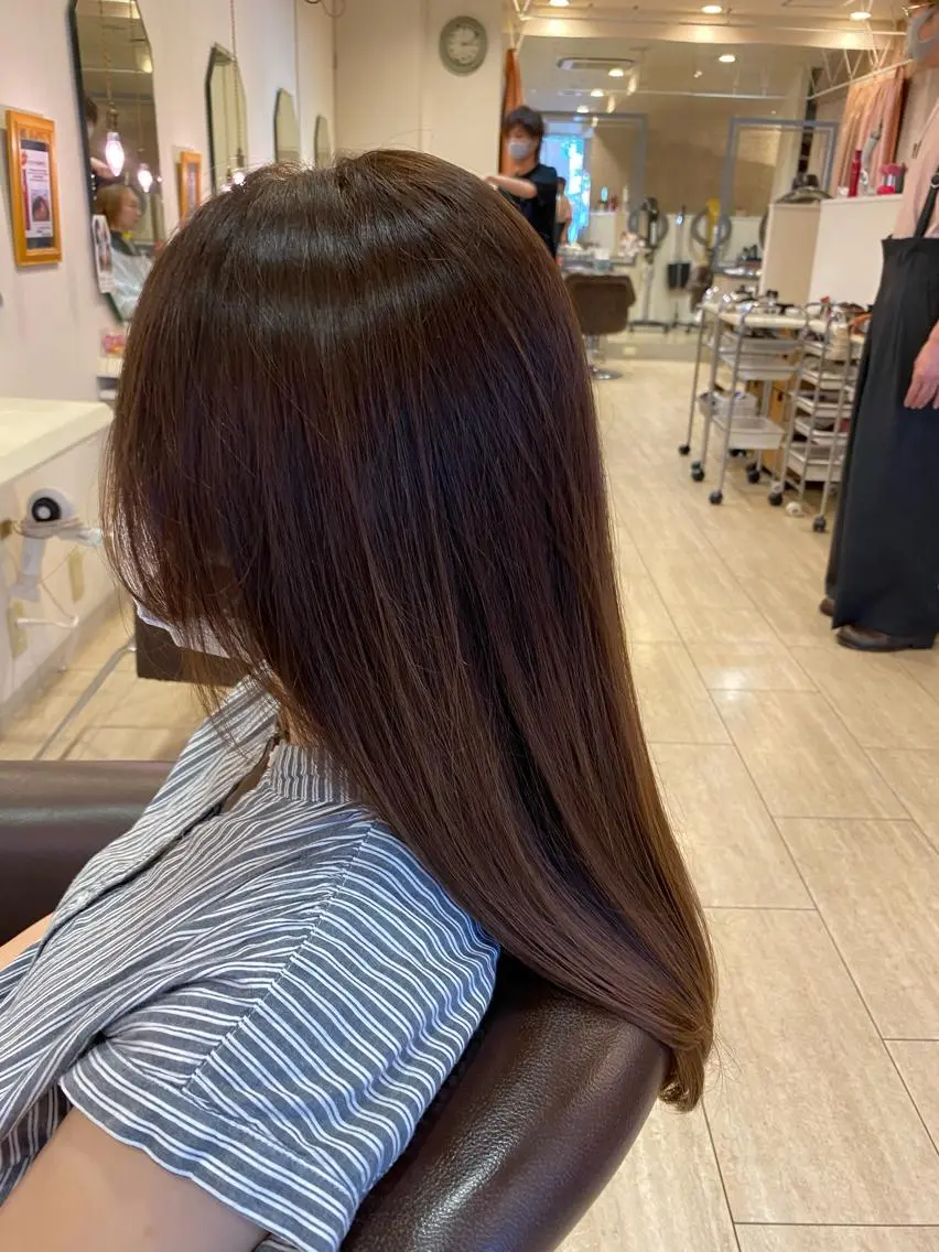 ロング カラー unpeuhair/ 宮岡　光希のその他イメージ