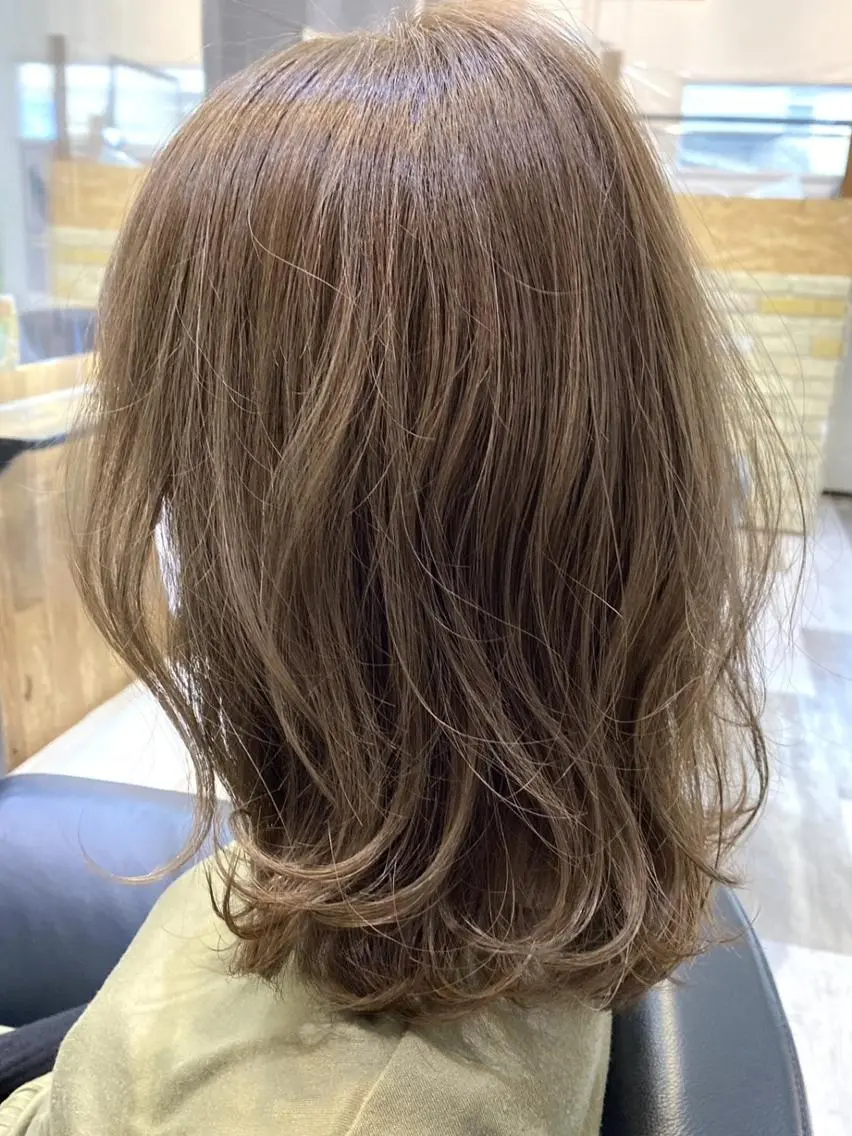 ミディアム 小林 拓也のヘアスタイル
