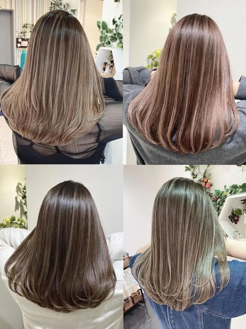 ロング カラー バレイヤージュ 髪質改善 レイヤーカット 大宮/バレイヤージュ 髪質改善/澤田隆誠のヘアスタイル