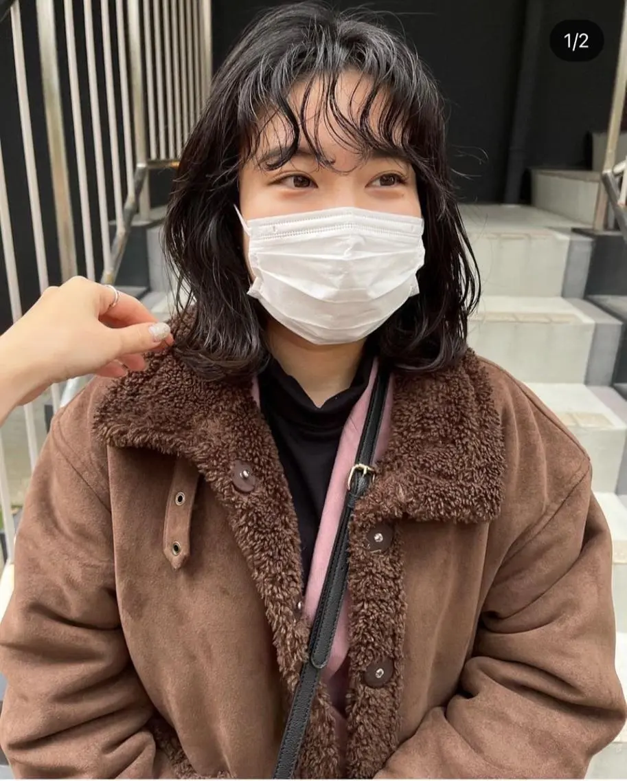 パーマ ニュアンスパーマ Koto🌿 ブリーチなしカラーのヘアスタイル