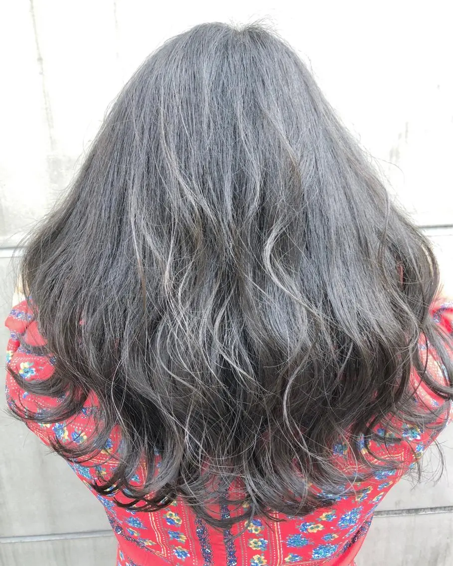ミディアム カラー 北間 寛哉のヘアスタイル
