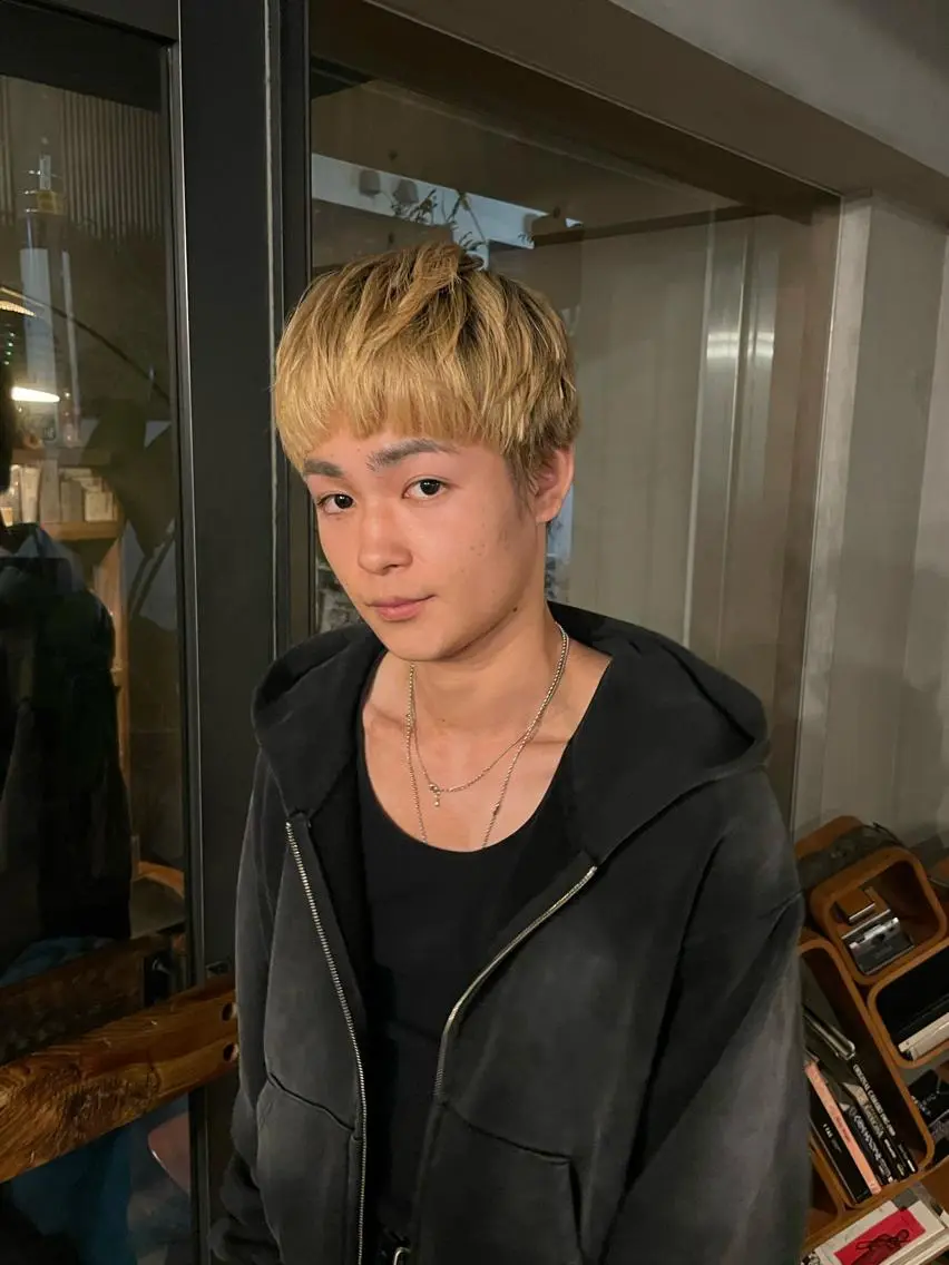 ショート メンズ 縮毛矯正/髪質改善 RENのヘアスタイル