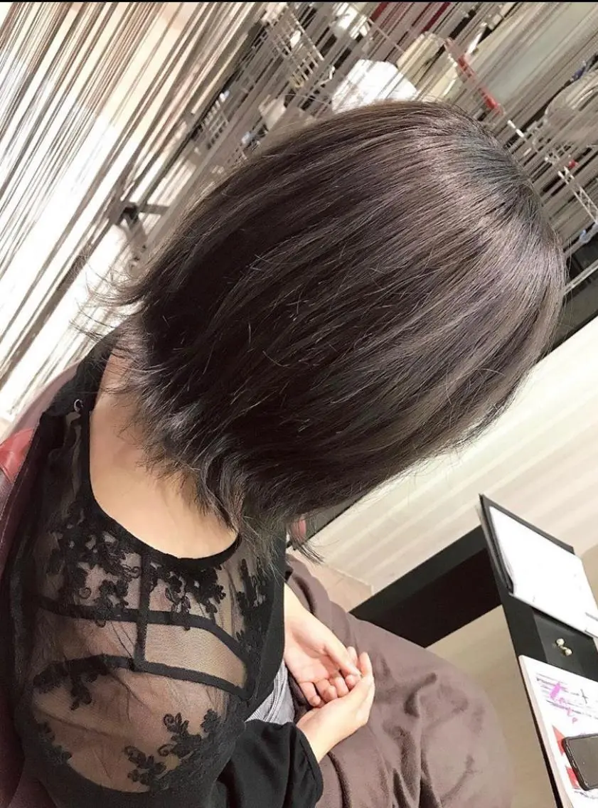 ショート カラー 【育休中】EARTH 荒井店HARUNAのヘアスタイル