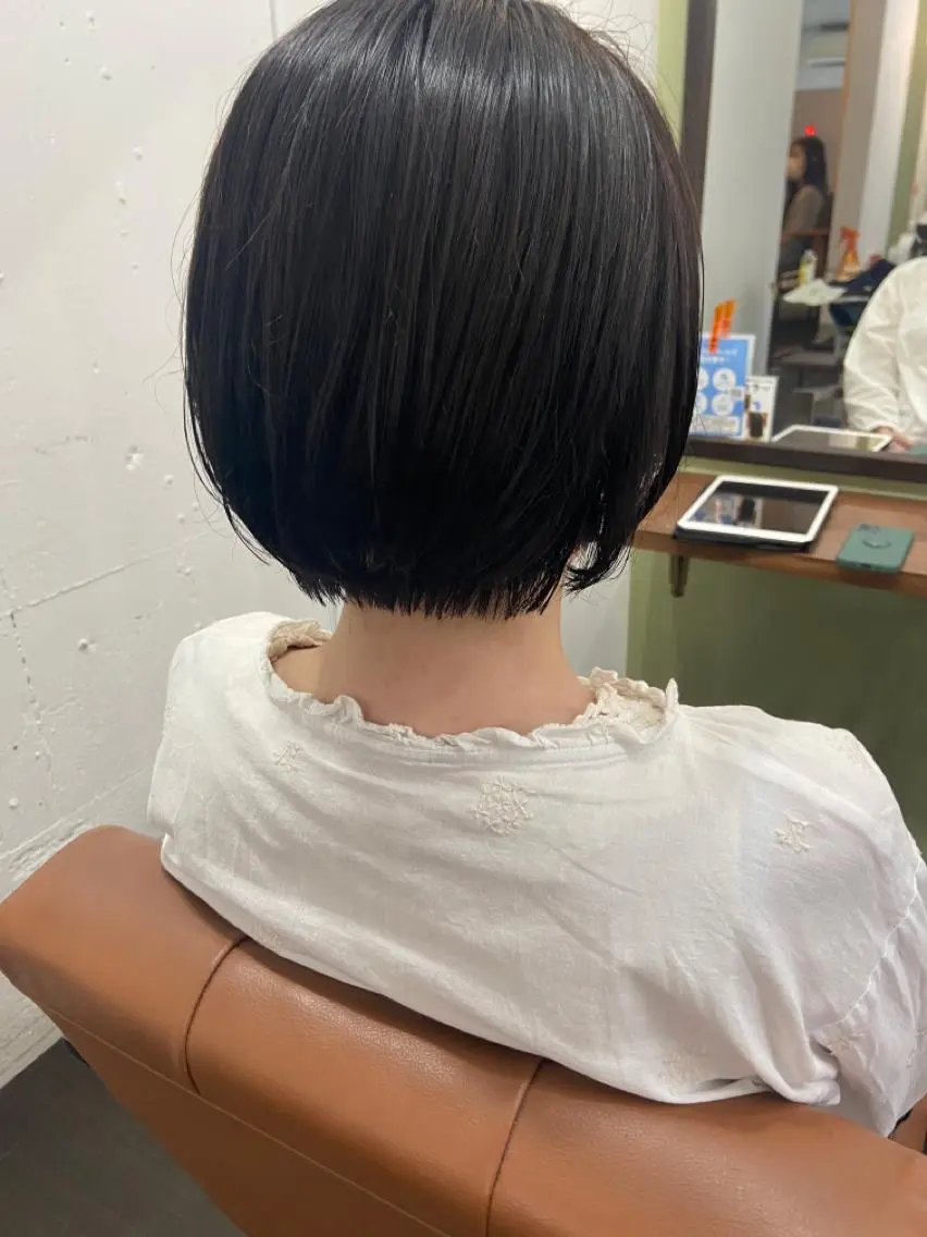 ショート カラー パーマ ヘアアレンジ メンズ ネイル マツエク・マツパ ショートヘア トリートメント ショートネイル 久木原 ゆりのヘアスタイル