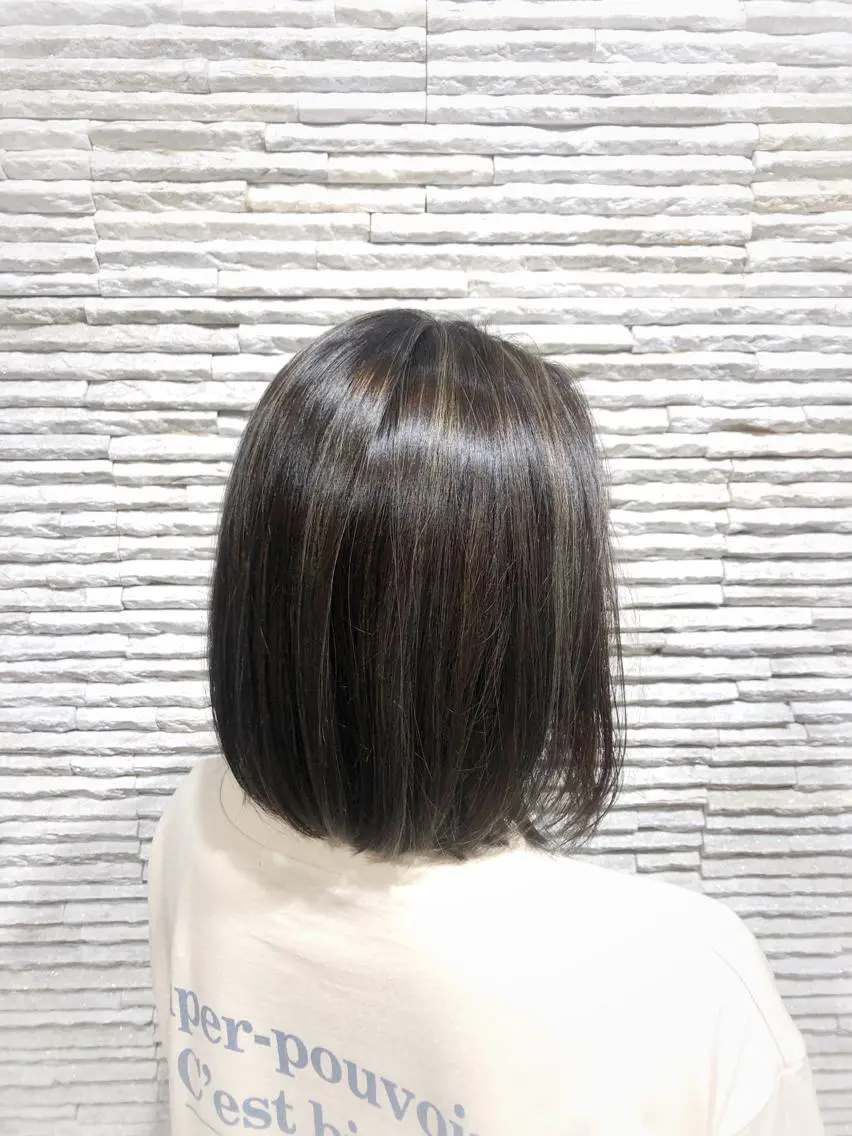 ショート カラー ヘアカラー 嶋田 ゆきのヘアスタイル