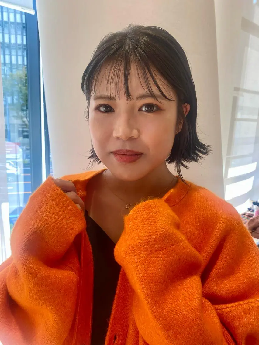 ショート アイブロウ 増井 彩乃のヘアスタイル
