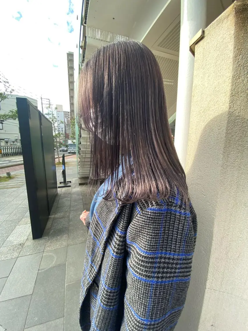 ミディアム ヘアカラー トリートメント Musiiik hairのヘアスタイル