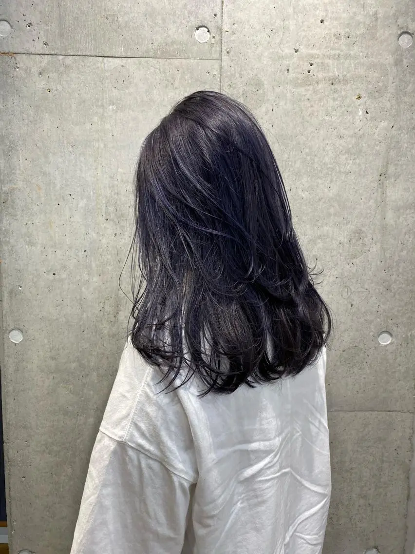 セミロング カラー カット ヘアカラー 🤍柔らかhair 🤍Kazu 🐩のヘアスタイル