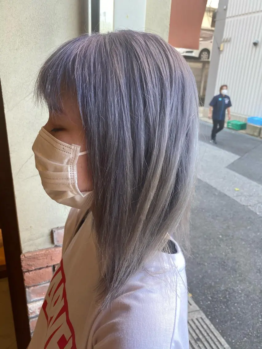 ロング カラー パーマ ヘアアレンジ メンズ キッズ ネイル マツエク・マツパ 🌈髪質改善・美髪矯 正・平野瀬乃🌈のヘアスタイル