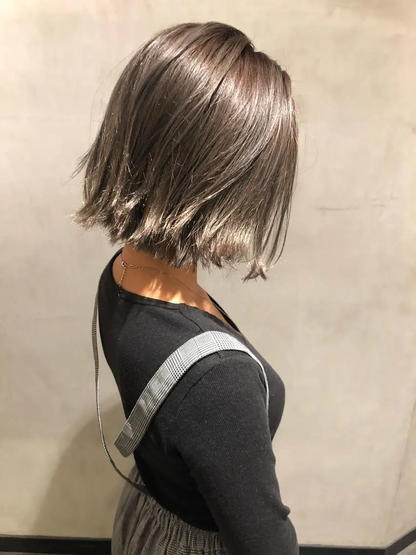 ショート カラー ヘアカラー トリートメント 大西 直人のヘアスタイル