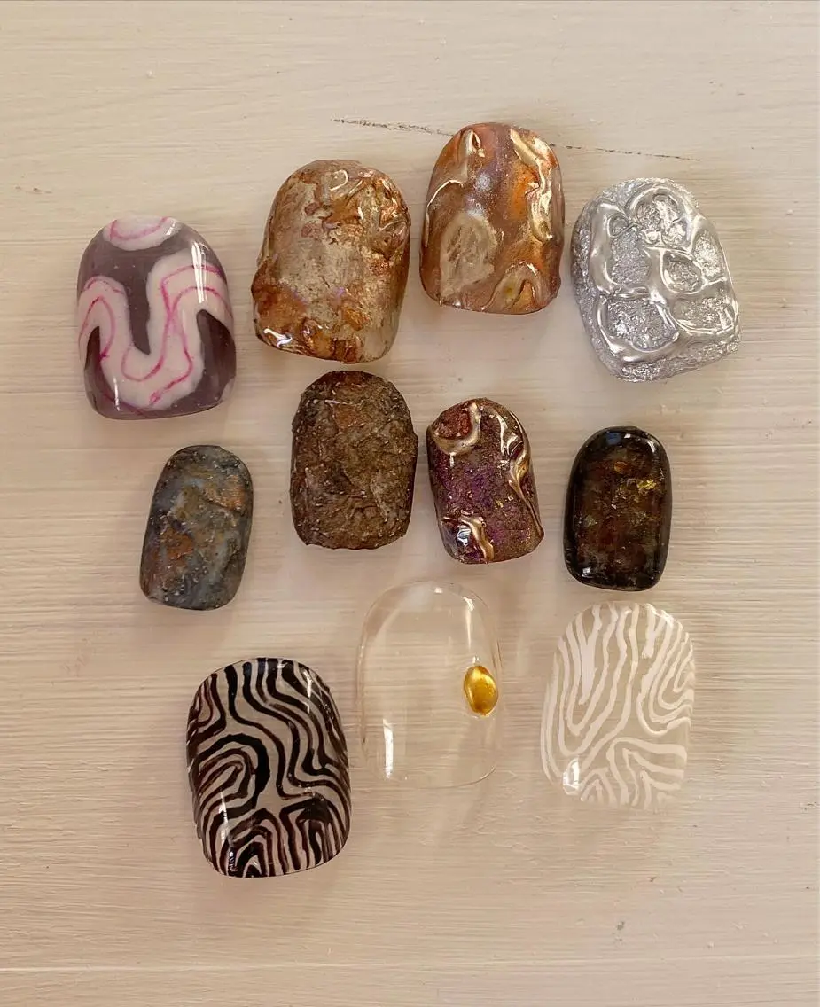 ネイル ニュアンスネイル ワンカラーネイル ハンドネイル and M. nailのネイルデザイン