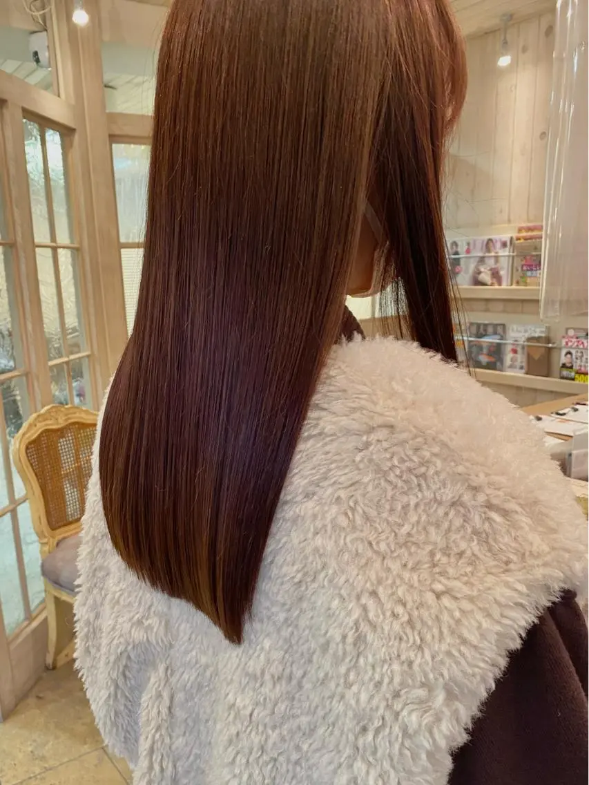 ロング カラー ロング 森 早希絵のヘアスタイル
