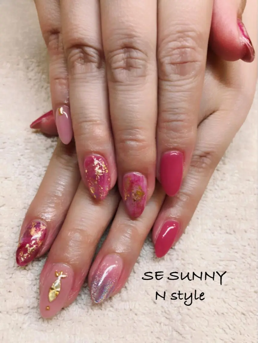 ネイル マツエク・マツパ SE SUNNY N-styleのネイルデザイン
