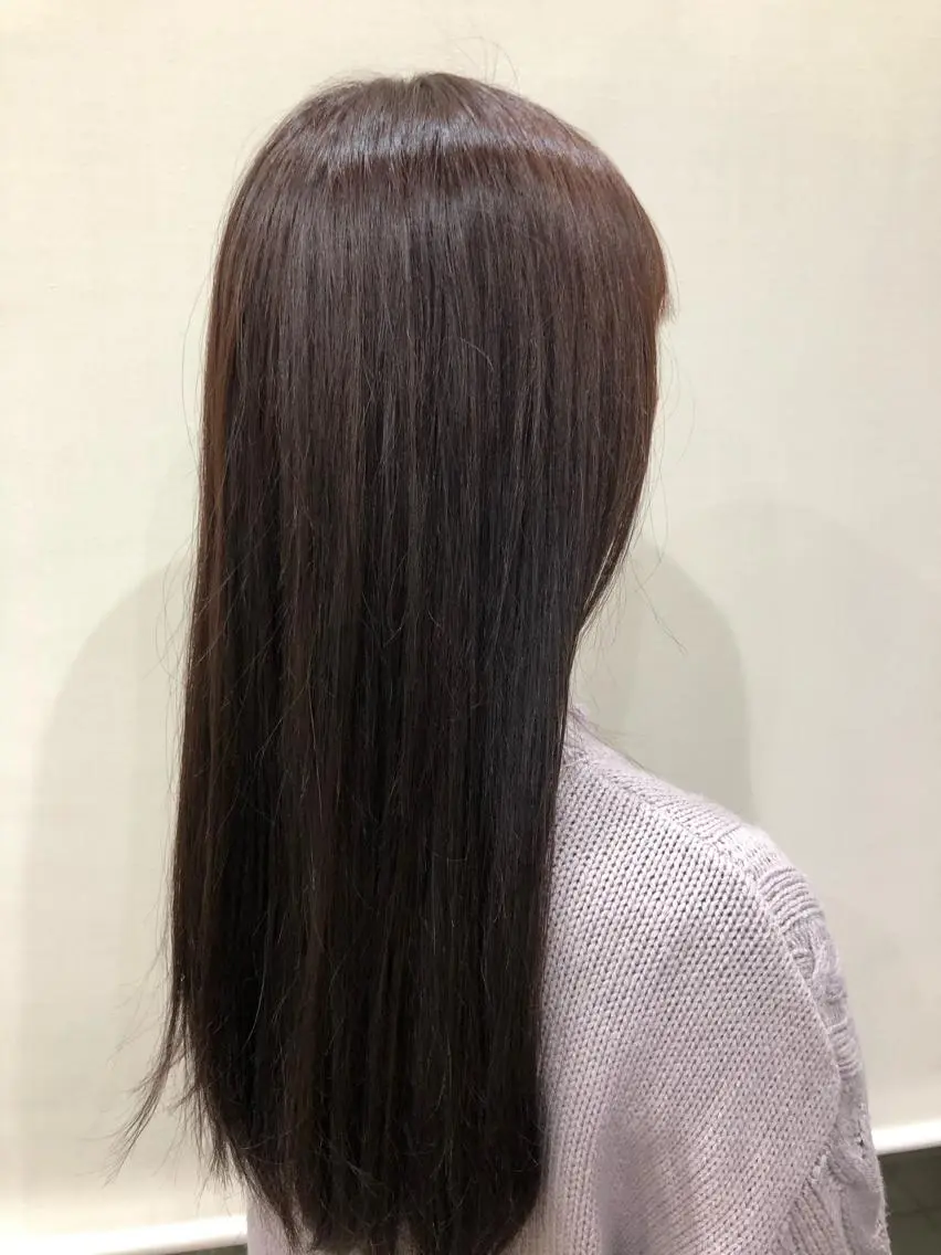 ロング 小野 遥南のヘアスタイル
