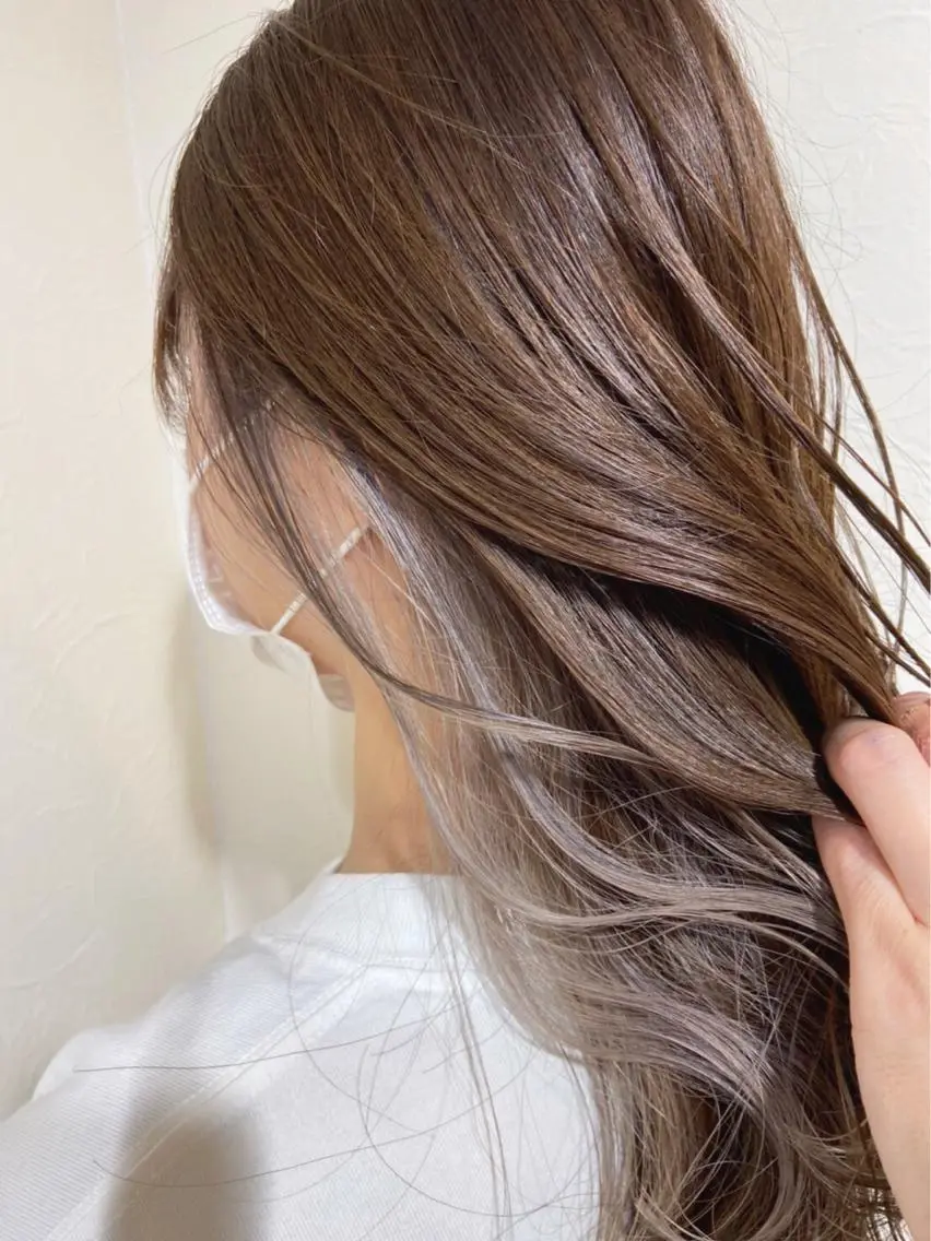 セミロング カラー カット ヘアカラー トリートメント 浦山 和之のヘアスタイル