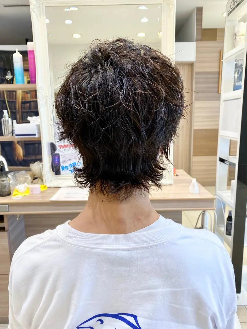 パーマ メンズ カット パーマ トリートメント men's美容師 Maturi✄のヘアスタイル
