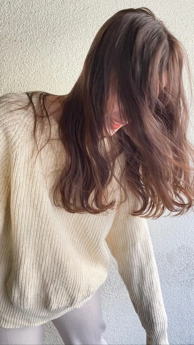 ロング カラー Pia ツボイ ケイタのヘアスタイル