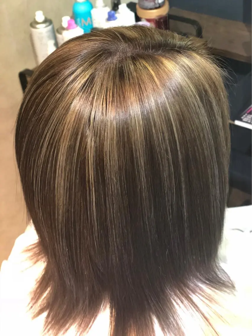 ショート ヘアカラー トリートメント 西村 雄二/エクステのヘアスタイル