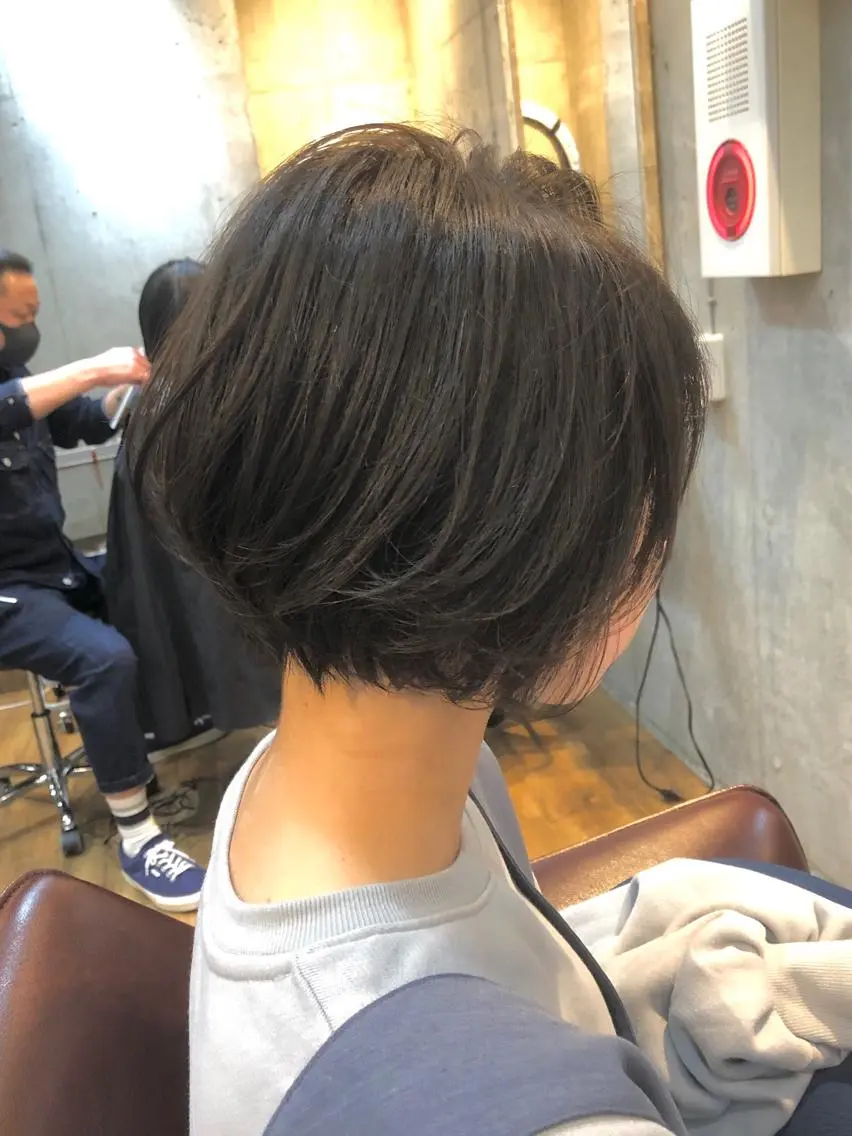 ショート カラー 増山 大起のヘアスタイル