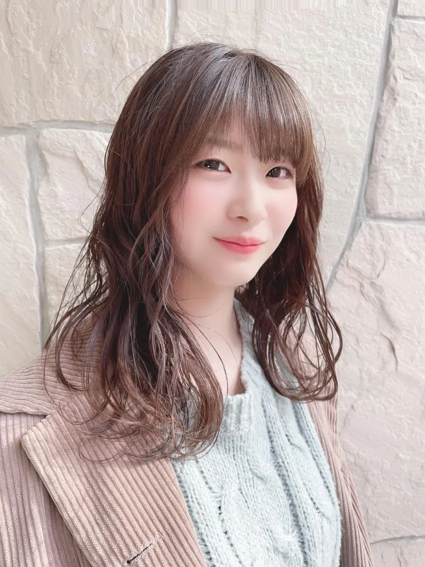 セミロング カット パーマ トリートメント 魅力引き出しUP😉 ✂︎吉田尚矢✂︎のヘアスタイル