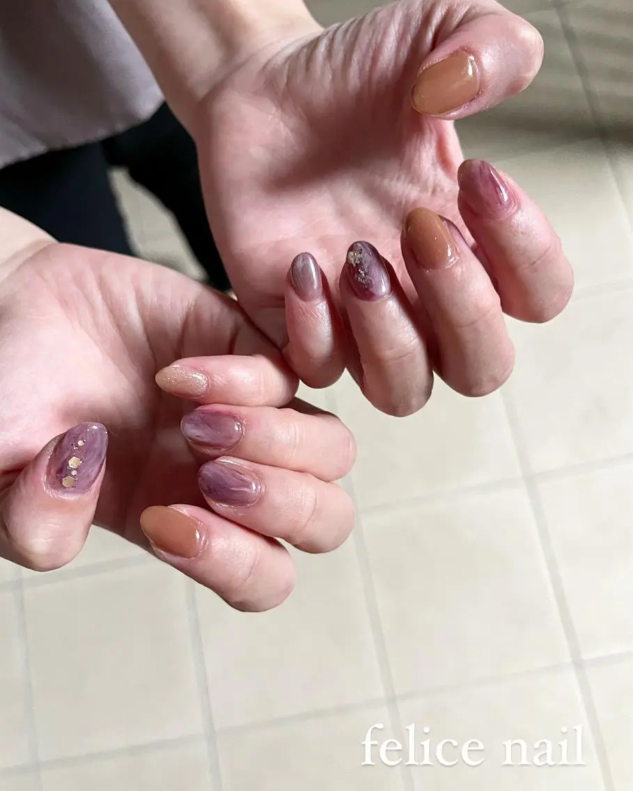 ネイル ニュアンスネイル felice nailのネイルデザイン