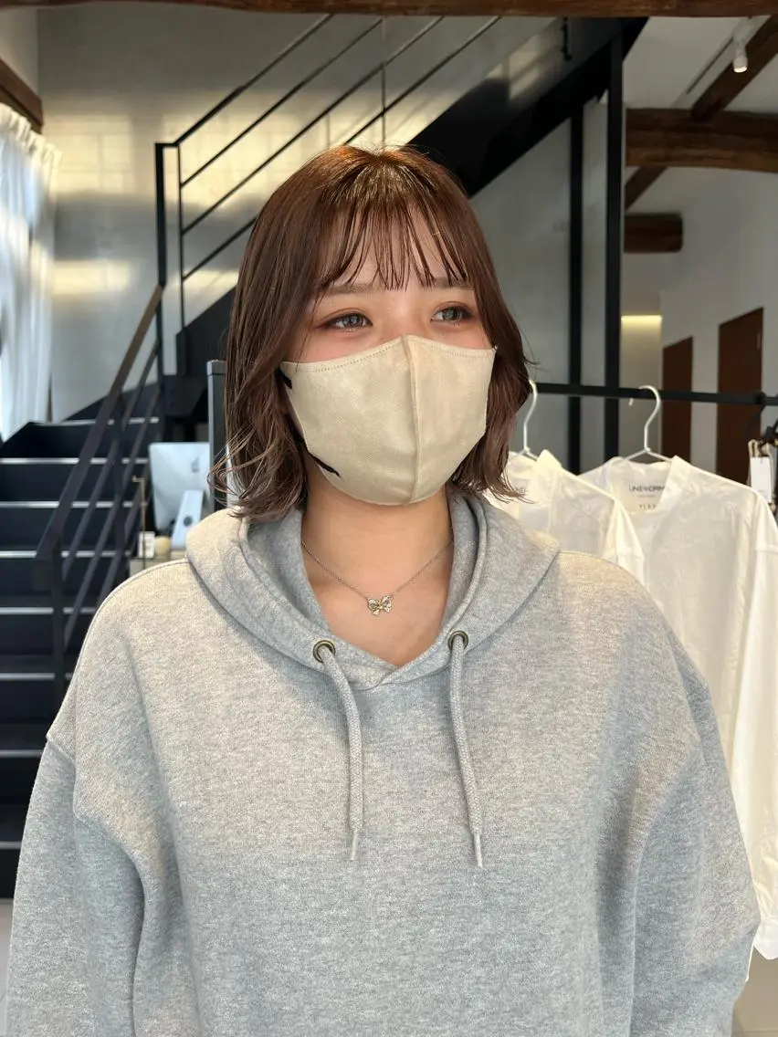 カラー インナーカラー 林 美優のヘアスタイル