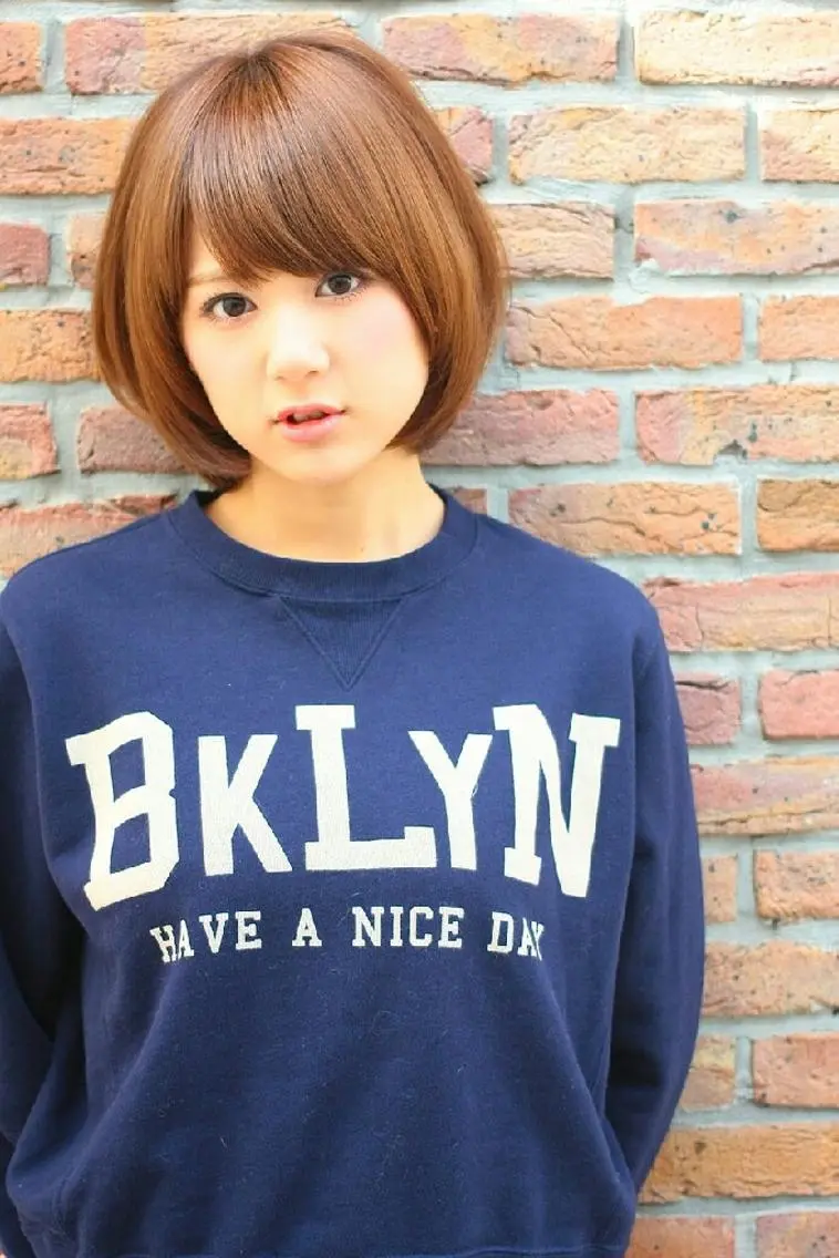 ミディアム パーマ カラー セミロング ショート ヘアアレンジ ボブ iplus　眉毛と まつげパーマ専門店のマツエク・マツパデザイン